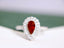 14K GOLD 1.80 CTW NATURAL RUBY & DIAMOND RING