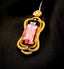 14K GOLD 17.35 CT NATURAL TOURMALINE & DIAMOND PENDANT