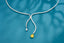 14K GOLD 2.26 CTW NATURAL YELLOW DIAMOND & DIAMOND NECKLACE