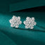 14K GOLD 0.90 CTW NATURAL H DIAMOND EARRINGS