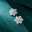 14K GOLD 0.90 CTW NATURAL H DIAMOND EARRINGS