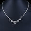 14K GOLD 1.10 CT NATURAL H DIAMOND NECKLACE