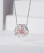 14K GOLD 0.29 CTW NATURAL PINK DIAMOND & DIAMOND NECKLACE