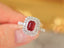 14K GOLD 1.74 CTW NATURAL RUBY & DIAMOND RING