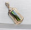 14K GOLD 1.45 CT NATURAL TOURMALINE & DIAMOND PENDANT