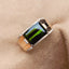 14K GOLD 4.00 CTW NATURAL TOURMALINE & DIAMOND RING