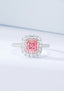 14K GOLD 1.36 CTW NATURAL PINK DIAMOND & DIAMOND RING