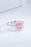 14K GOLD 1.36 CTW NATURAL PINK DIAMOND & DIAMOND RING