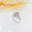 14K GOLD 1.19 CTW NATURAL PINK DIAMOND & DIAMOND RING/PENDANT