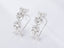 14K GOLD 1.34 CTW NATURAL H DIAMOND EARRINGS