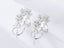 14K GOLD 1.34 CTW NATURAL H DIAMOND EARRINGS