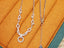 14K GOLD 0.54 CT NATURAL H DIAMOND NECKLACE