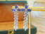 14K GOLD 3.36 CTW NATURAL SAPPHIRE & DIAMOND EARRINGS