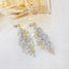 14K GOLD 6.52 CTW NATURAL YELLOW DIAMOND & DIAMOND EARRINGS