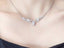 14K GOLD 0.89 CT NATURAL H DIAMOND NECKLACE