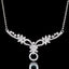 14K GOLD 0.89 CT NATURAL H DIAMOND NECKLACE