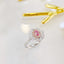 14K GOLD 1.02 CTW NATURAL PINK DIAMOND & DIAMOND RING/PENDANT