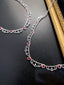 14K GOLD 5.27 CTW NATURAL RUBY & DIAMOND NECKLACE