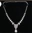 14K GOLD 5.6 CT NATURAL H DIAMOND NECKLACE