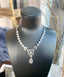 14K GOLD 5.6 CT NATURAL H DIAMOND NECKLACE