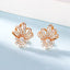 14K GOLD 1.14 CTW NATURAL H DIAMOND EARRINGS