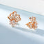 14K GOLD 1.14 CTW NATURAL H DIAMOND EARRINGS