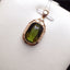 14K GOLD 6.85 CTW NATURAL TOURMALINE & DIAMOND PENDANT