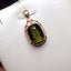 14K GOLD 6.85 CTW NATURAL TOURMALINE & DIAMOND PENDANT