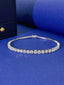 14K GOLD 3.78 CT NATURAL H DIAMOND BRACELET