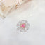 14K GOLD 1.36 CTW NATURAL PINK DIAMOND & DIAMOND RING/PENDANT