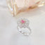 14K GOLD 1.36 CTW NATURAL PINK DIAMOND & DIAMOND RING/PENDANT