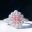 14K GOLD 1.02 CTW NATURAL PINK DIAMOND & DIAMOND RING