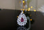 14K GOLD 1.78 CTW NATURAL RUBY & DIAMOND PENDANT