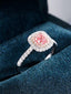 14K GOLD 0.90 CTW NATURAL PINK DIAMOND & DIAMOND RING