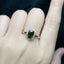 14K GOLD 1.15 CT NATURAL TOURMALINE & DIAMOND RING