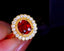 14K GOLD 1.16 CTW NATURAL RUBY & DIAMOND RING