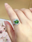 14K GOLD 2.64 CTW NATURAL TOURMALINE & DIAMOND RING