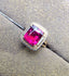 14K GOLD 4.6 CT NATURAL TOURMALINE & DIAMOND RING