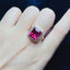 14K GOLD 4.6 CT NATURAL TOURMALINE & DIAMOND RING