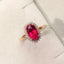 14K GOLD 1.73 CTW NATURAL TOURMALINE & DIAMOND RING