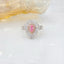 14K GOLD 1.41 CTW NATURAL PINK DIAMOND & DIAMOND RING/PENDANT