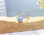 14K GOLD 1.32 CTW NATURAL AQUAMARINE & DIAMOND RING