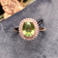 14K GOLD 1.73 CTW NATURAL TOURMALINE & DIAMOND RING