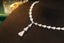 14K GOLD 8.5 CT NATURAL H DIAMOND NECKLACE