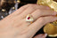 14K GOLD 0.75 CTW NATURAL TOURMALINE & DIAMOND RING