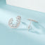 14K GOLD 1.00 CTW NATURAL H DIAMOND EARRINGS