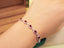 14K GOLD 2.29 CTW NATURAL RUBY & DIAMOND BRACELET