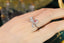 14K GOLD 0.46 CTW NATURAL PINK DIAMOND & DIAMOND RING