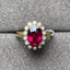 14K GOLD 3.1 CT NATURAL TOURMALINE & DIAMOND RING