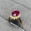 14K GOLD 3.1 CT NATURAL TOURMALINE & DIAMOND RING